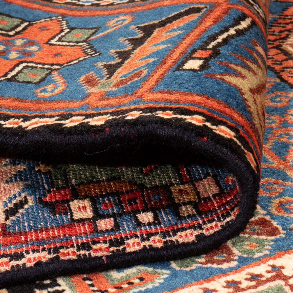 Persisk matta - Nomadic - 205 x 137 cm - blå