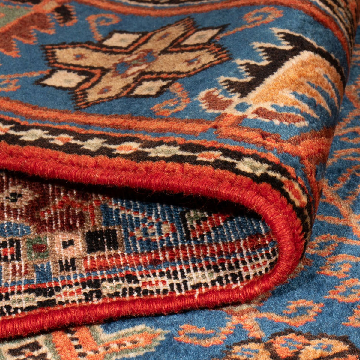 Persisk matta - Nomadic - 196 x 150 cm - blå