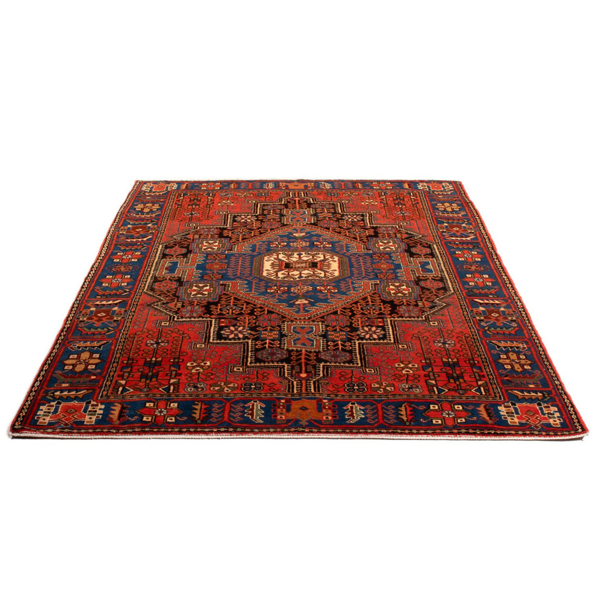 Persisk matta - Nomadic - 196 x 150 cm - blå