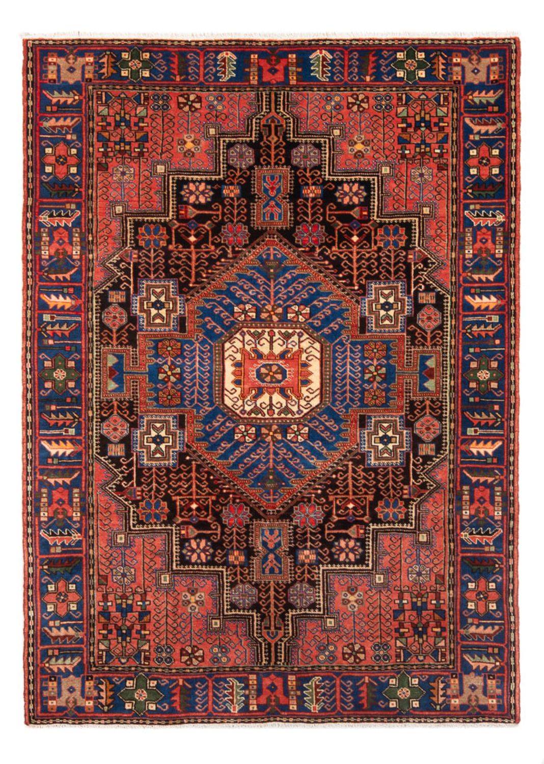 Persisk matta - Nomadic - 205 x 148 cm - blå