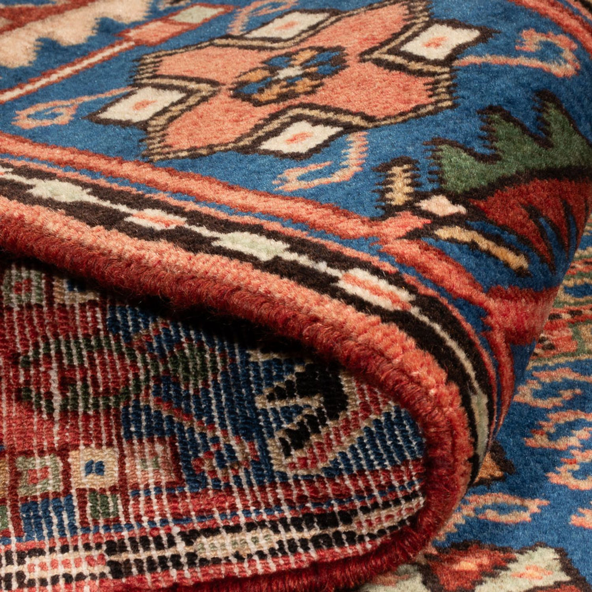 Persisk matta - Nomadic - 205 x 148 cm - blå