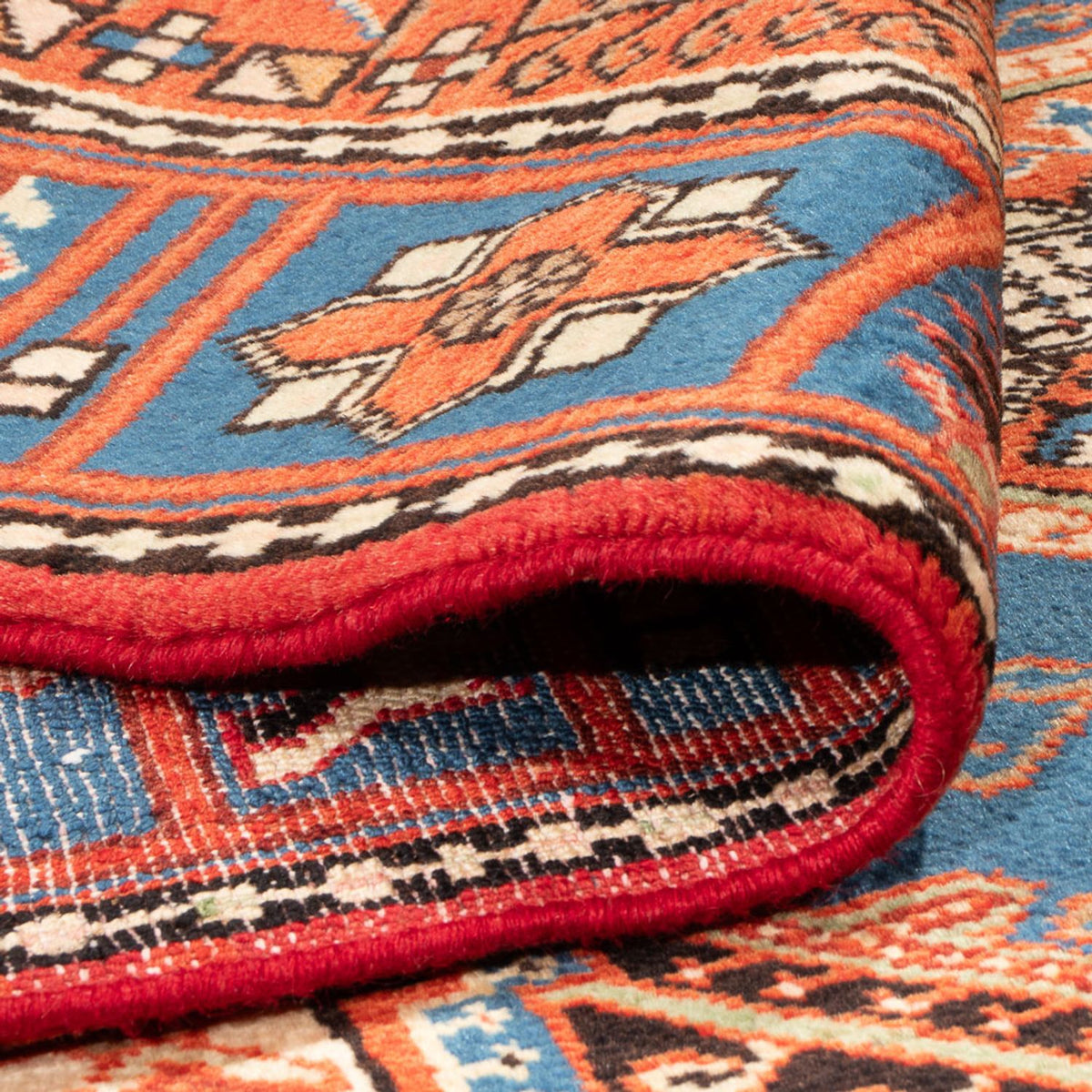 Persisk matta - Nomadic - 204 x 136 cm - blå