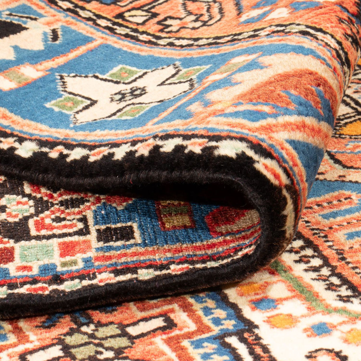 Persisk matta - Nomadic - 205 x 142 cm - blå