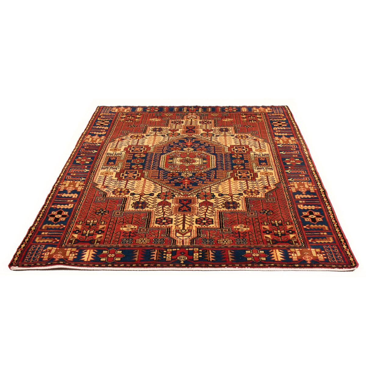 Persisk matta - Nomadic - 210 x 142 cm - blå