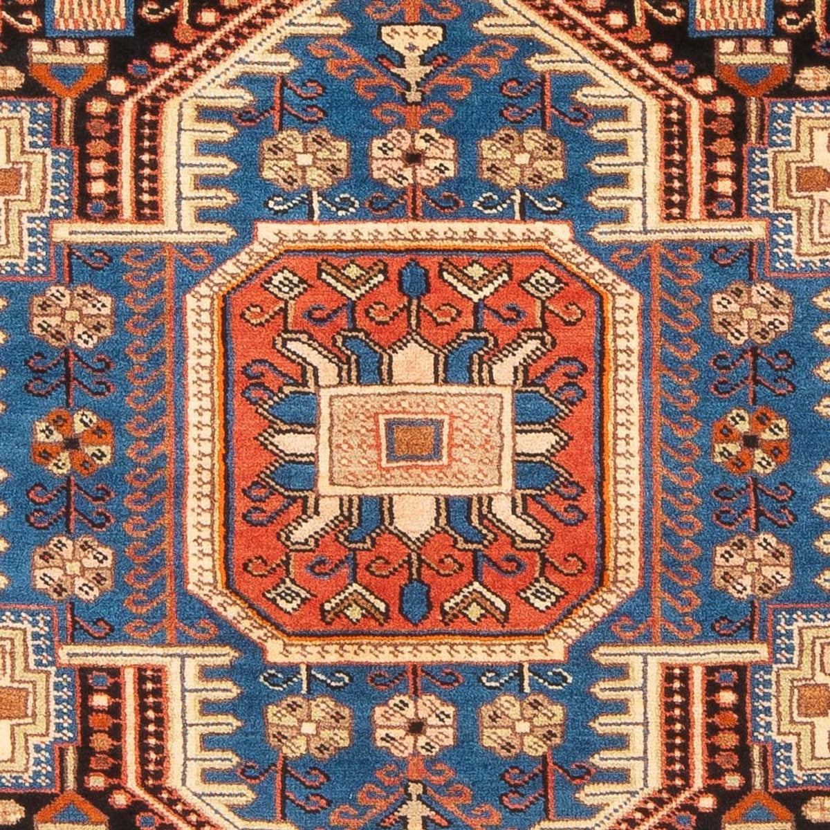 Persisk matta - Nomadic - 198 x 142 cm - blå