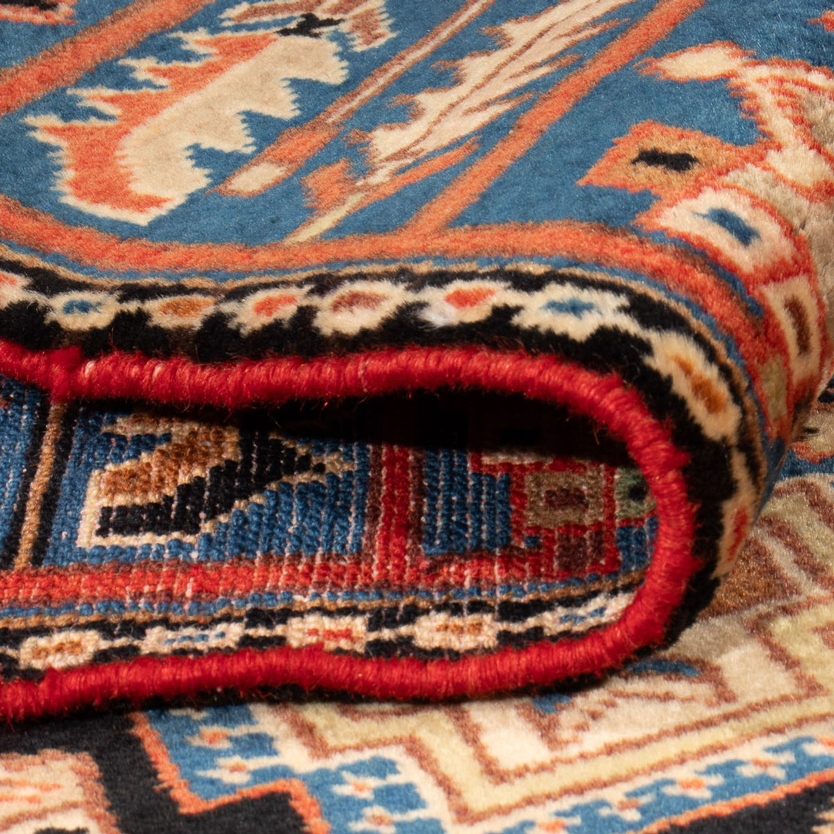 Persisk matta - Nomadic - 198 x 142 cm - blå