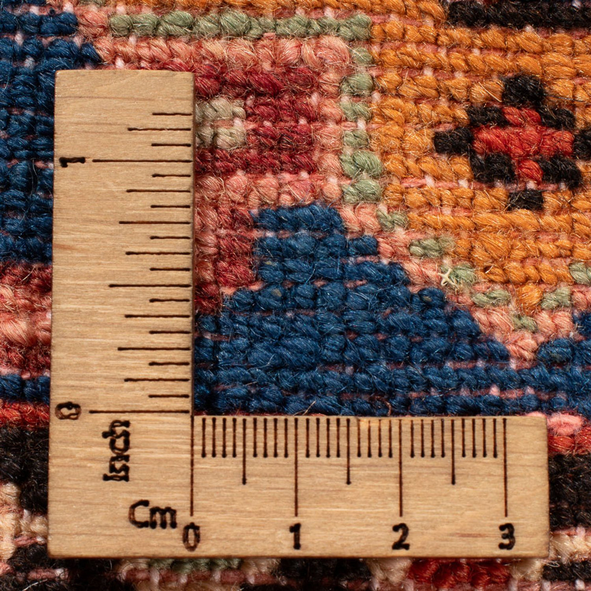 Persisk matta - Nomadic - 202 x 140 cm - mörkblå