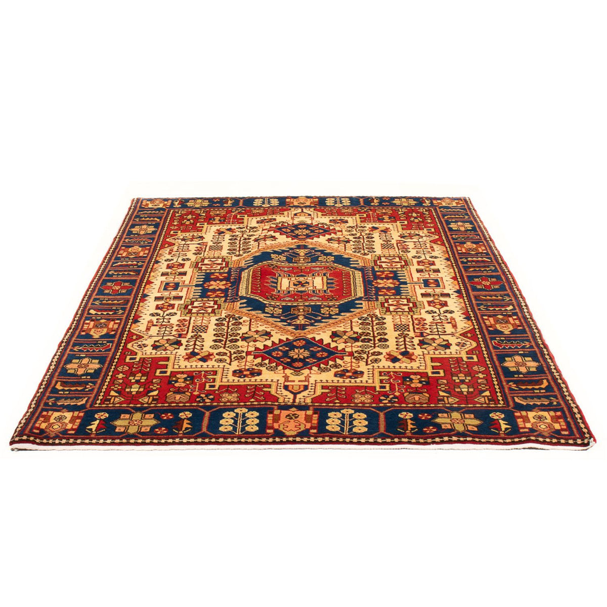 Persisk matta - Nomadic - 192 x 143 cm - blå