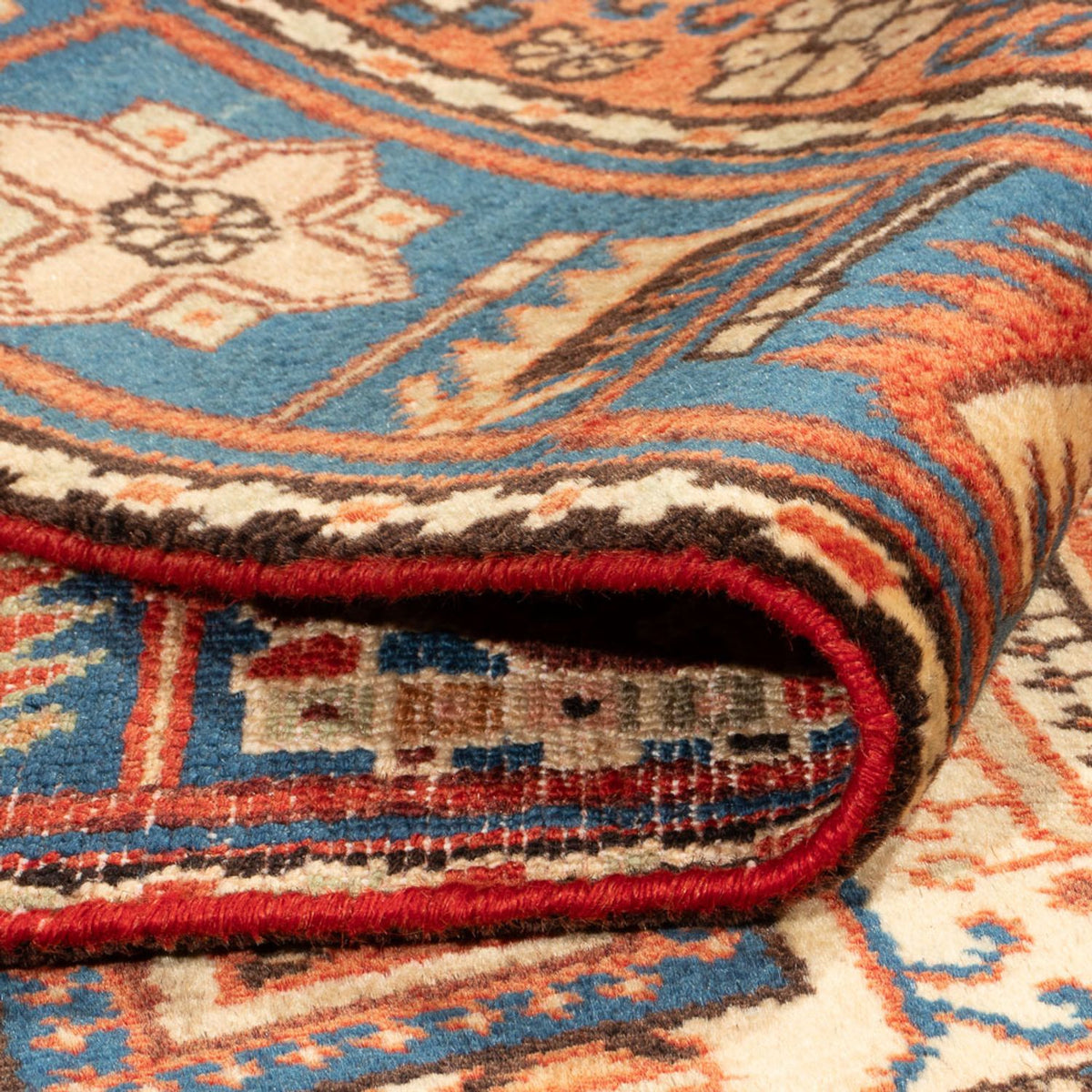 Persisk matta - Nomadic - 196 x 142 cm - blå