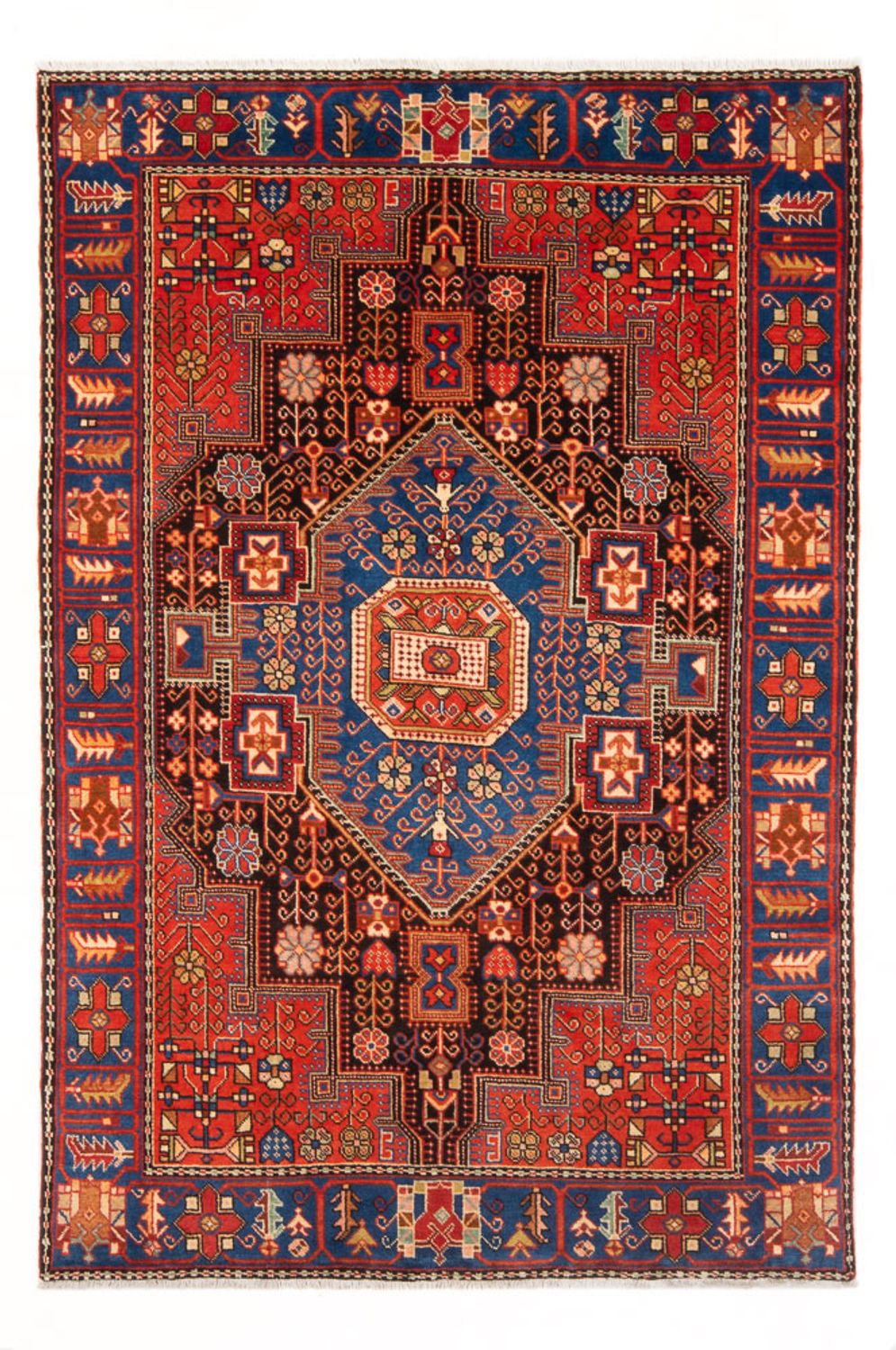 Persisk matta - Nomadic - 193 x 136 cm - blå