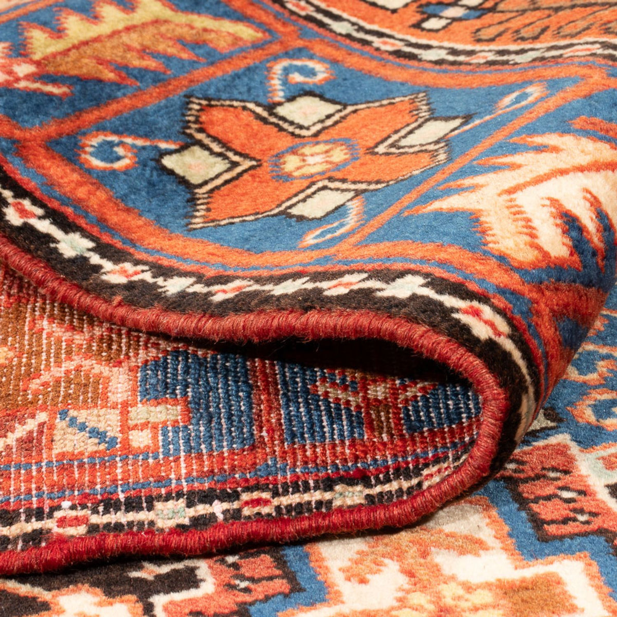 Persisk matta - Nomadic - 193 x 136 cm - blå