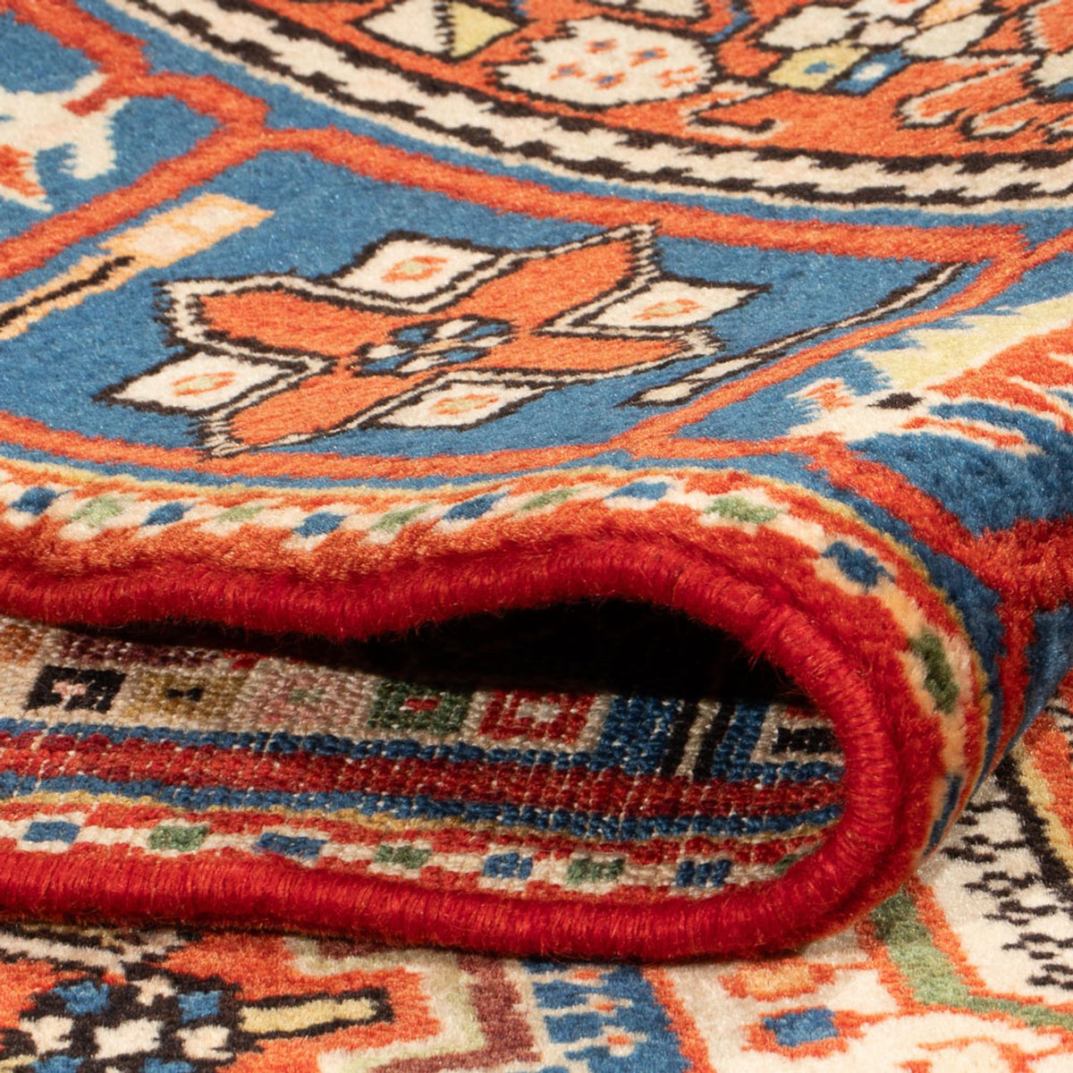 Persisk matta - Nomadic - 207 x 140 cm - blå