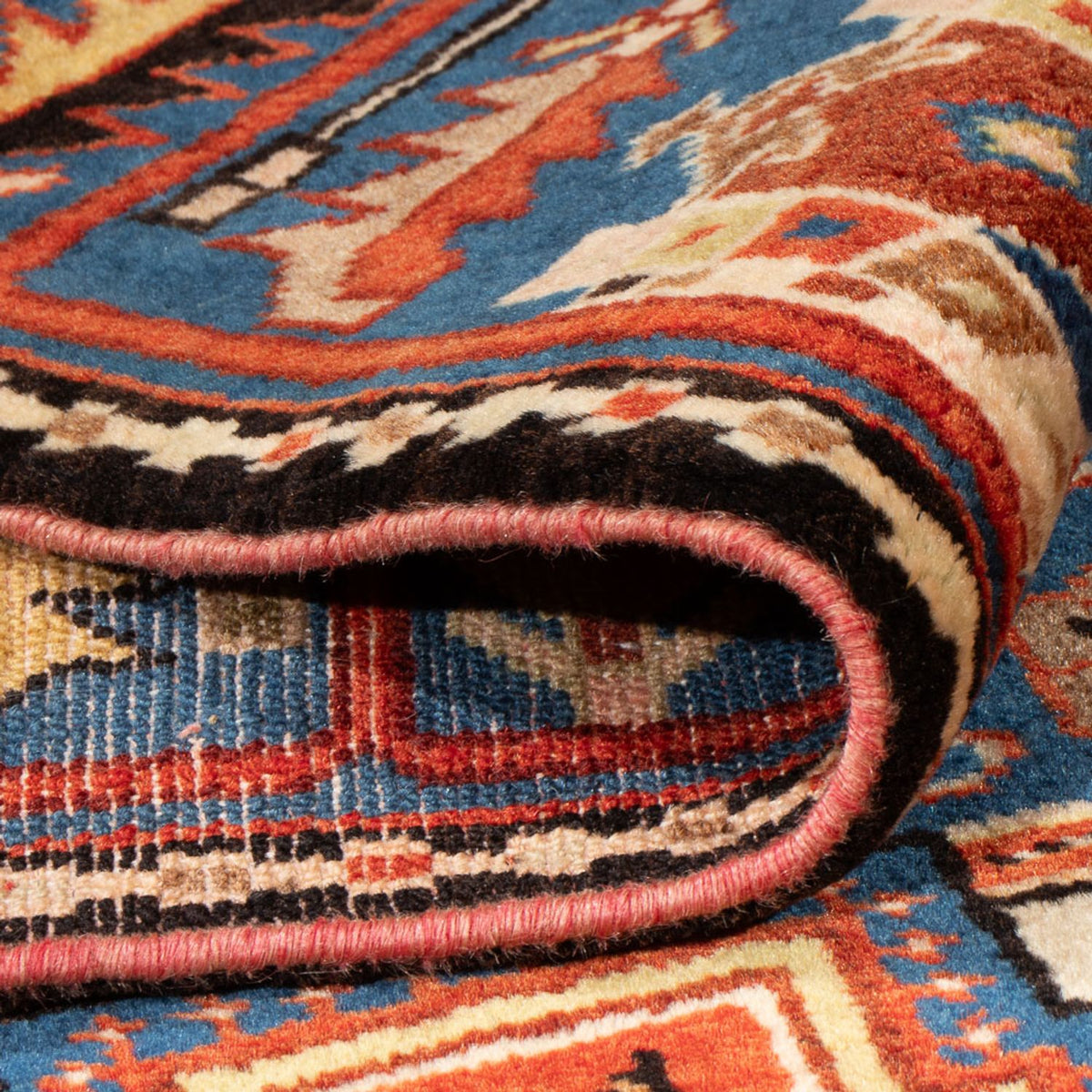 Persisk matta - Nomadic - 200 x 143 cm - blå