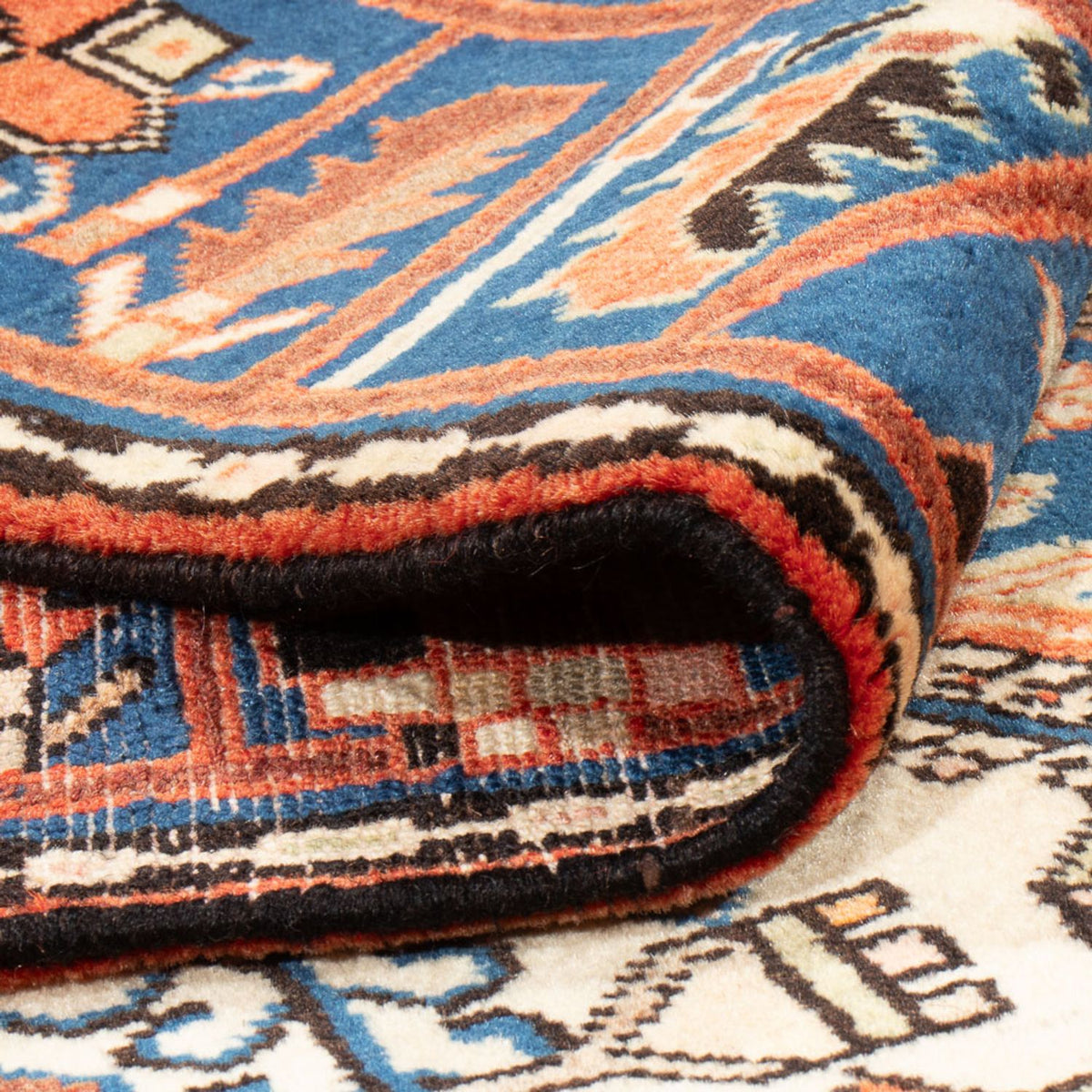 Persisk matta - Nomadic - 200 x 145 cm - blå