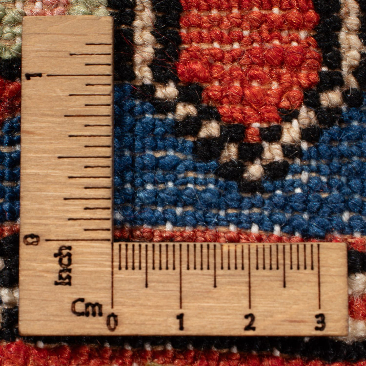 Perserteppich - Nomadic - 190 x 142 cm - blau