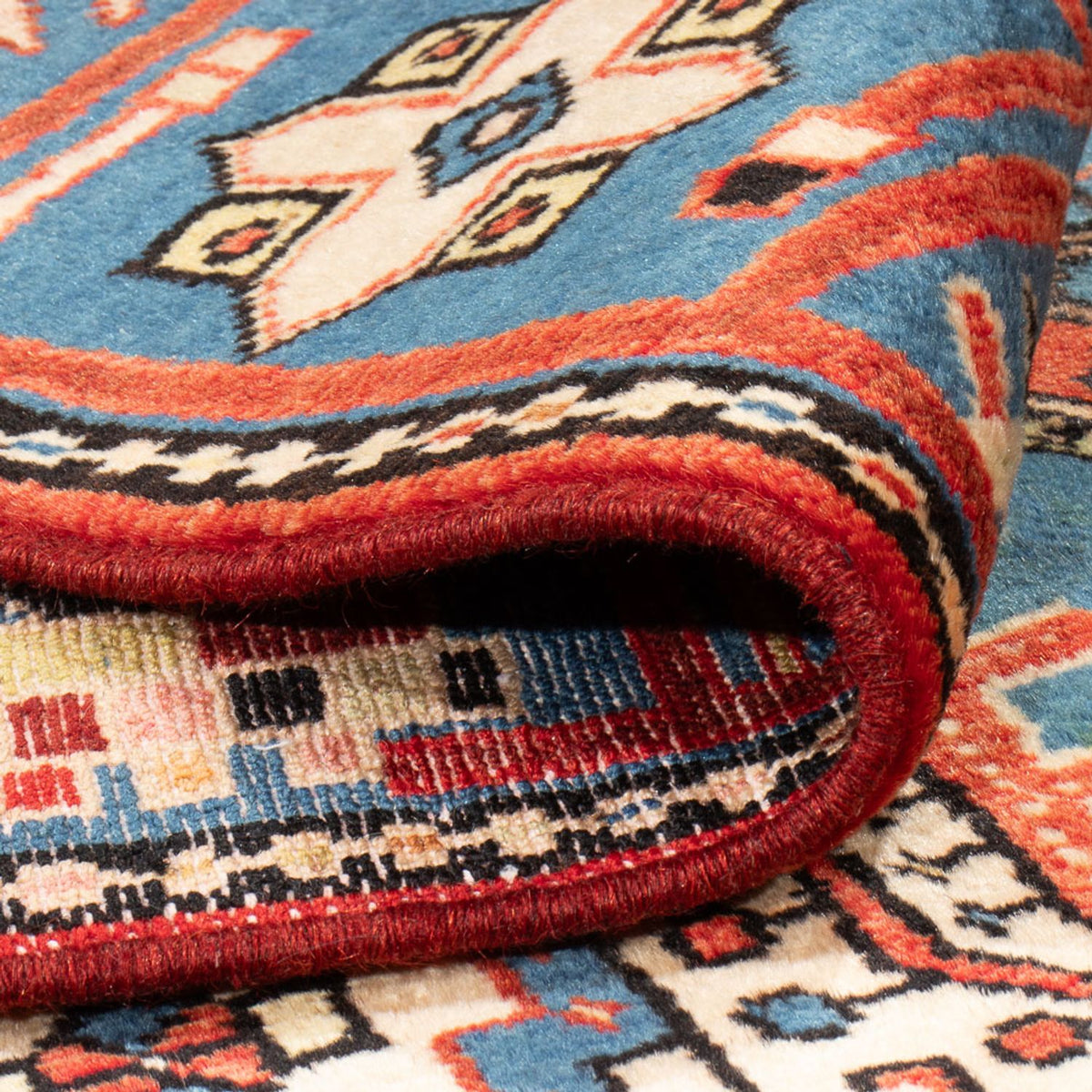 Persisk matta - Nomadic - 200 x 134 cm - blå