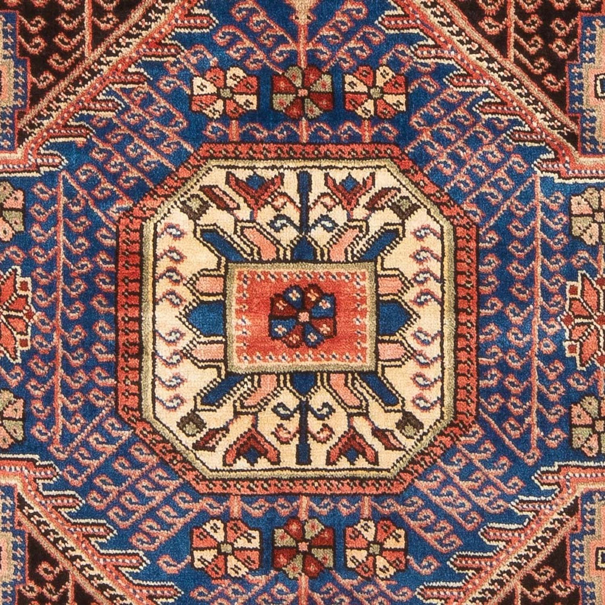 Persisk matta - Nomadic - 196 x 151 cm - blå