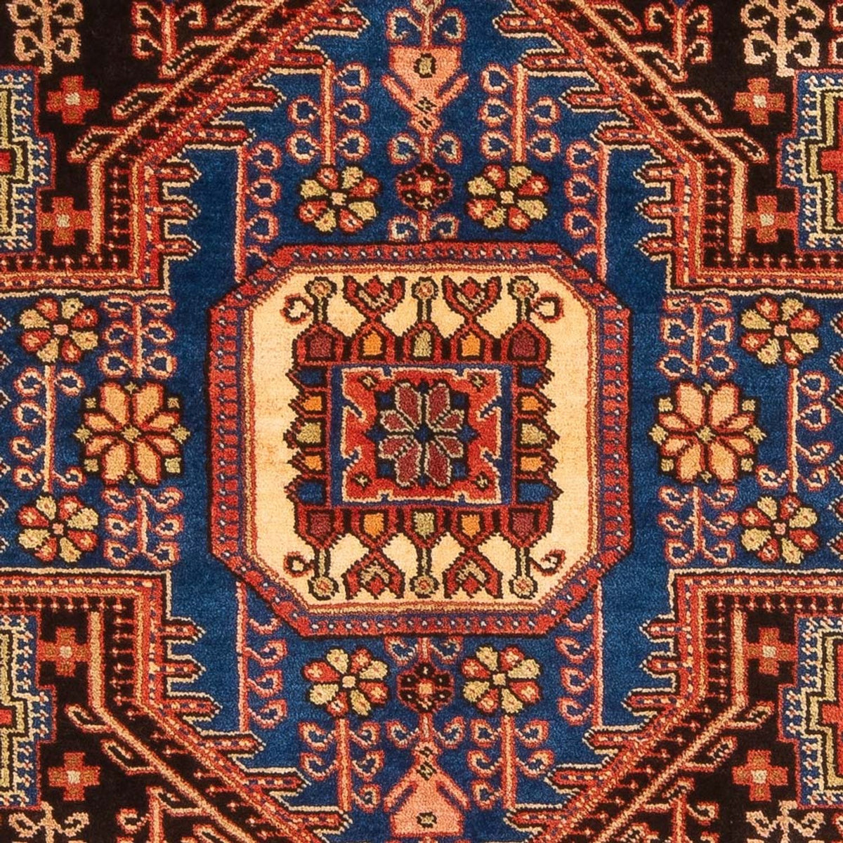 Persisk matta - Nomadic - 204 x 142 cm - blå