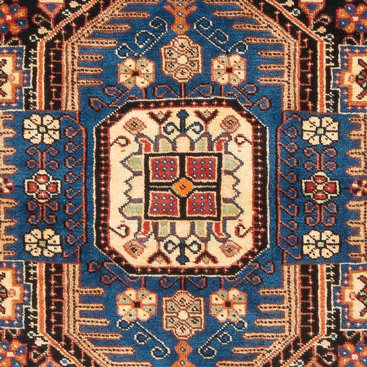 Persisk matta - Nomadic - 198 x 137 cm - mörk beige