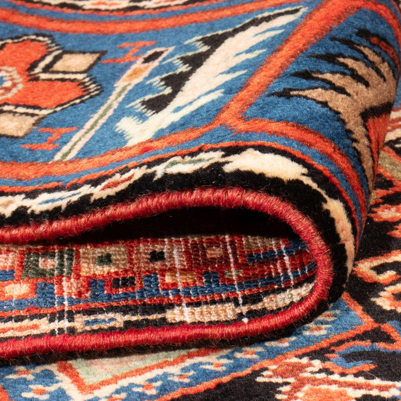 Persisk matta - Nomadic - 187 x 136 cm - bordeaux röd