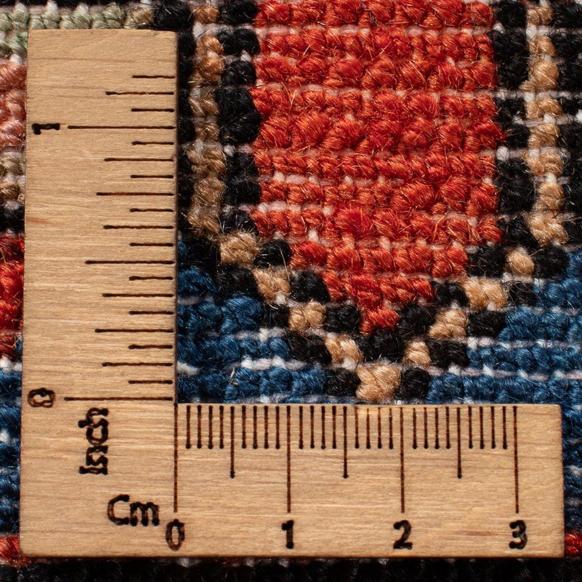 Persisk matta - Nomadic - 187 x 136 cm - bordeaux röd