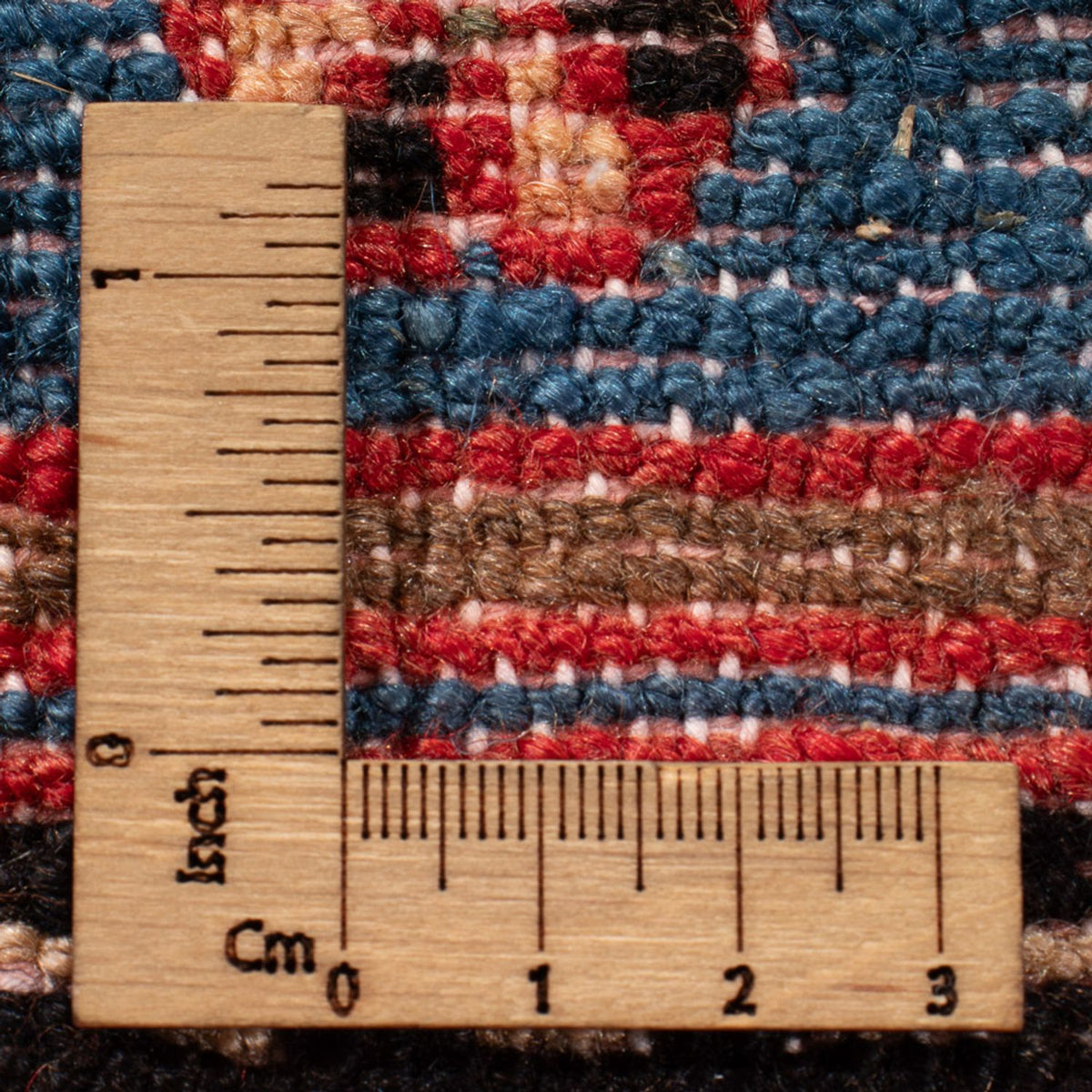 Persisk matta - Nomadic - 202 x 148 cm - bordeaux röd