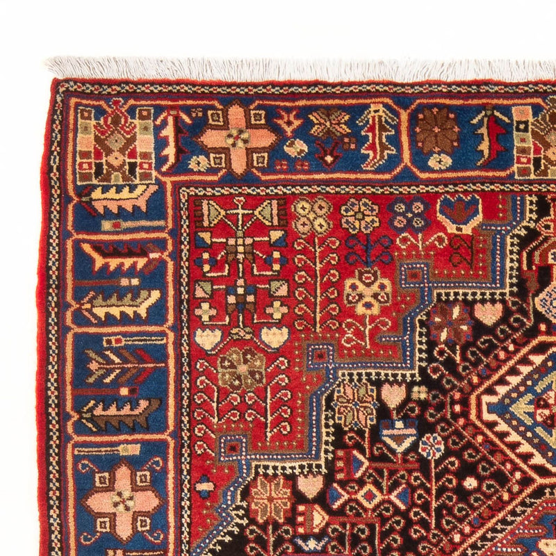 Persisk matta - Nomadic - 206 x 146 cm - bordeaux röd