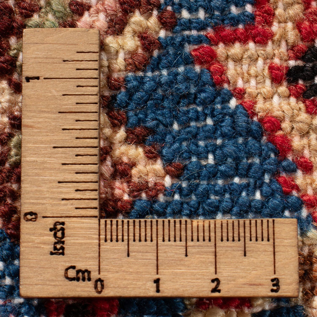 Persisk matta - Nomadic - 206 x 146 cm - bordeaux röd