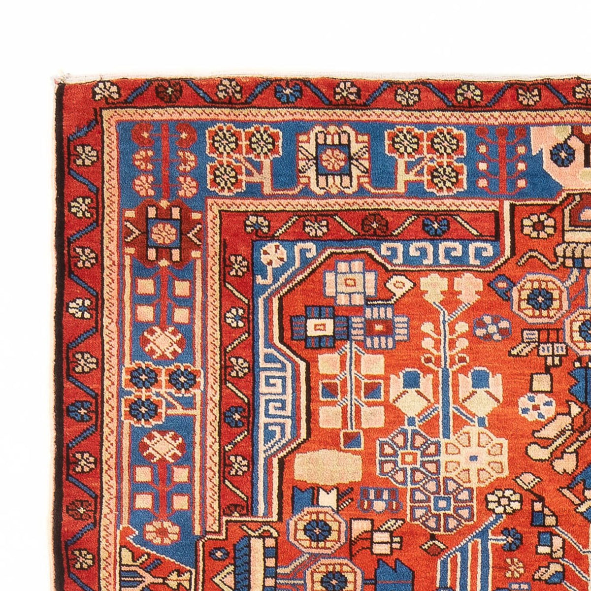 Persisk matta - Nomadic - 201 x 149 cm - röd