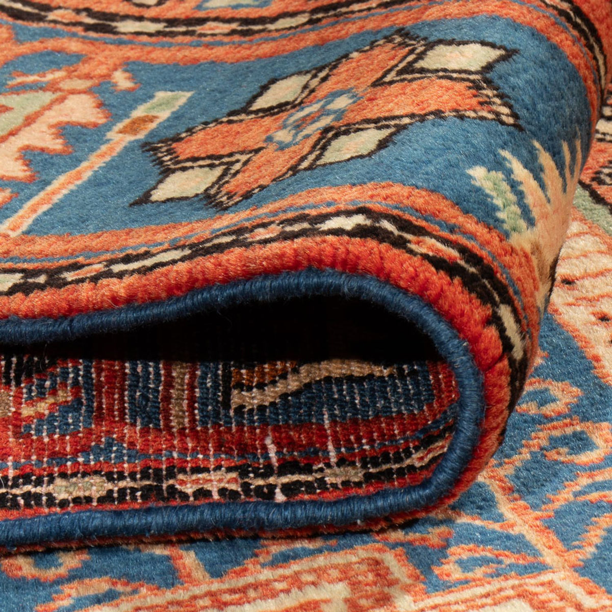 Persisk matta - Nomadic - 204 x 150 cm - blå