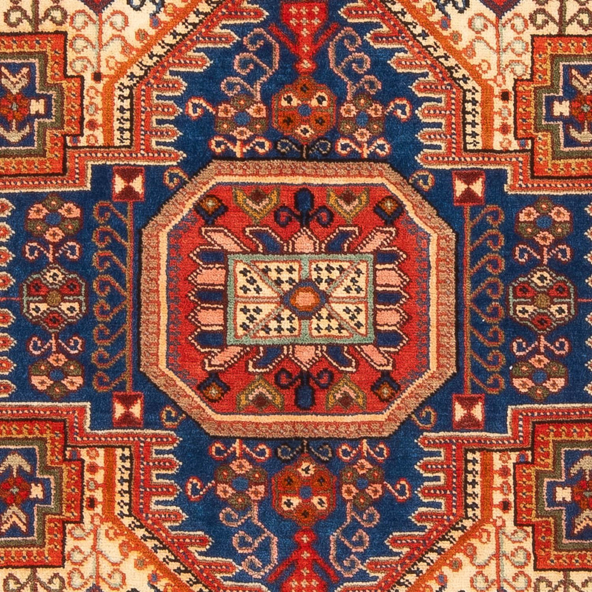 Persisk matta - Nomadic - 207 x 147 cm - ljusbeige