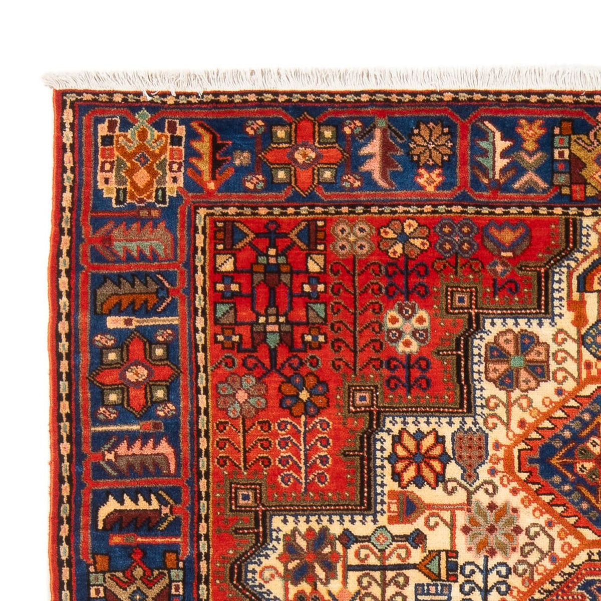 Persisk matta - Nomadic - 207 x 147 cm - ljusbeige