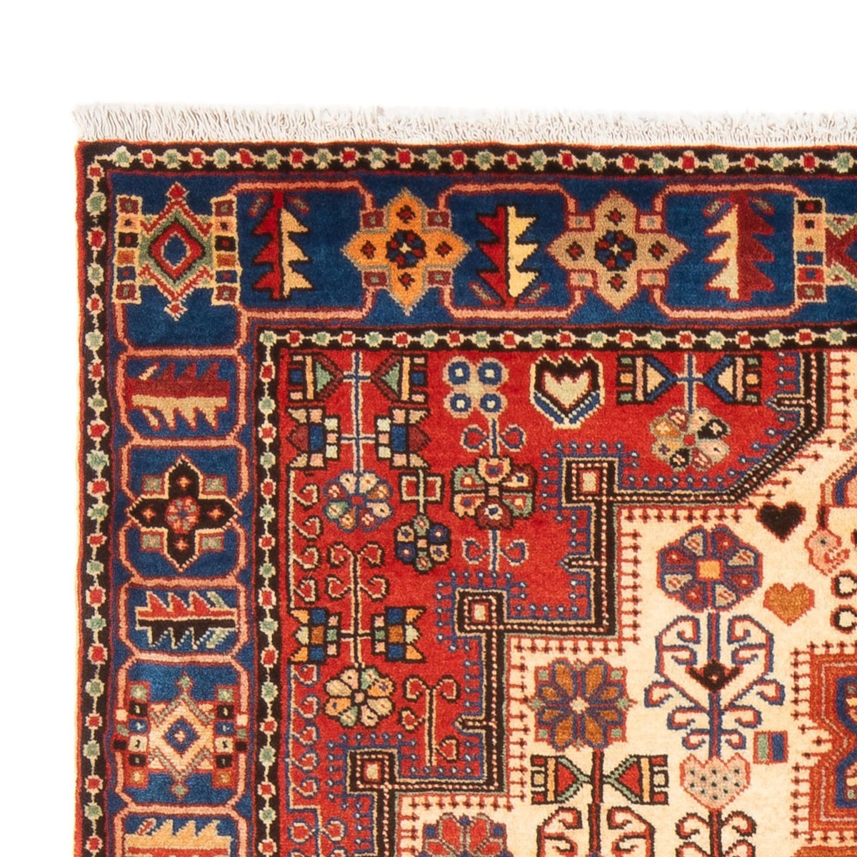 Persisk matta - Nomadic - 200 x 146 cm - ljusbeige