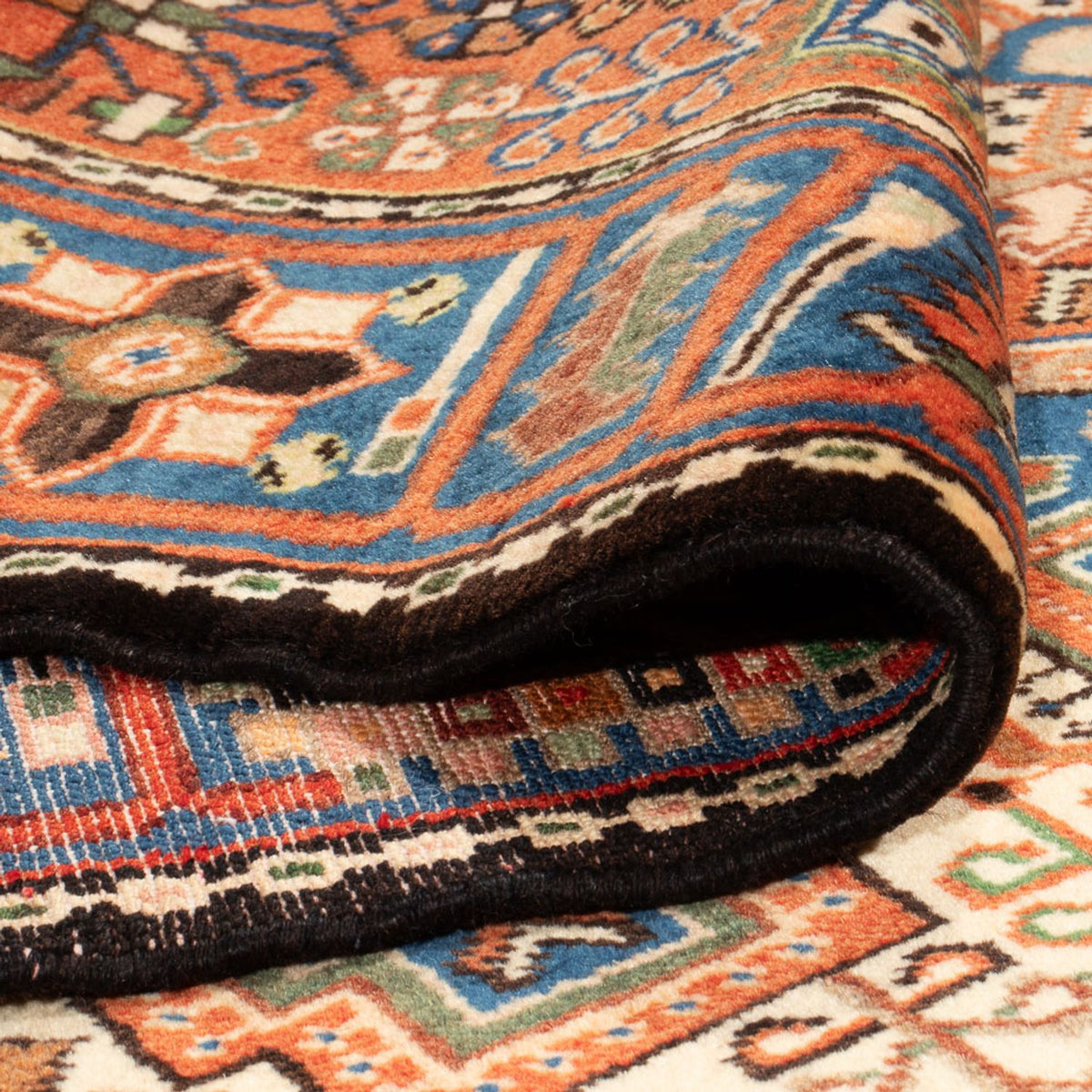 Persisk matta - Nomadic - 198 x 147 cm - ljusbeige