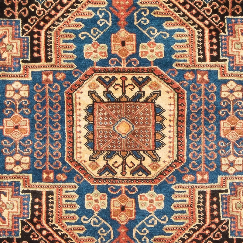 Persisk matta - Nomadic - 188 x 156 cm - mörkblå