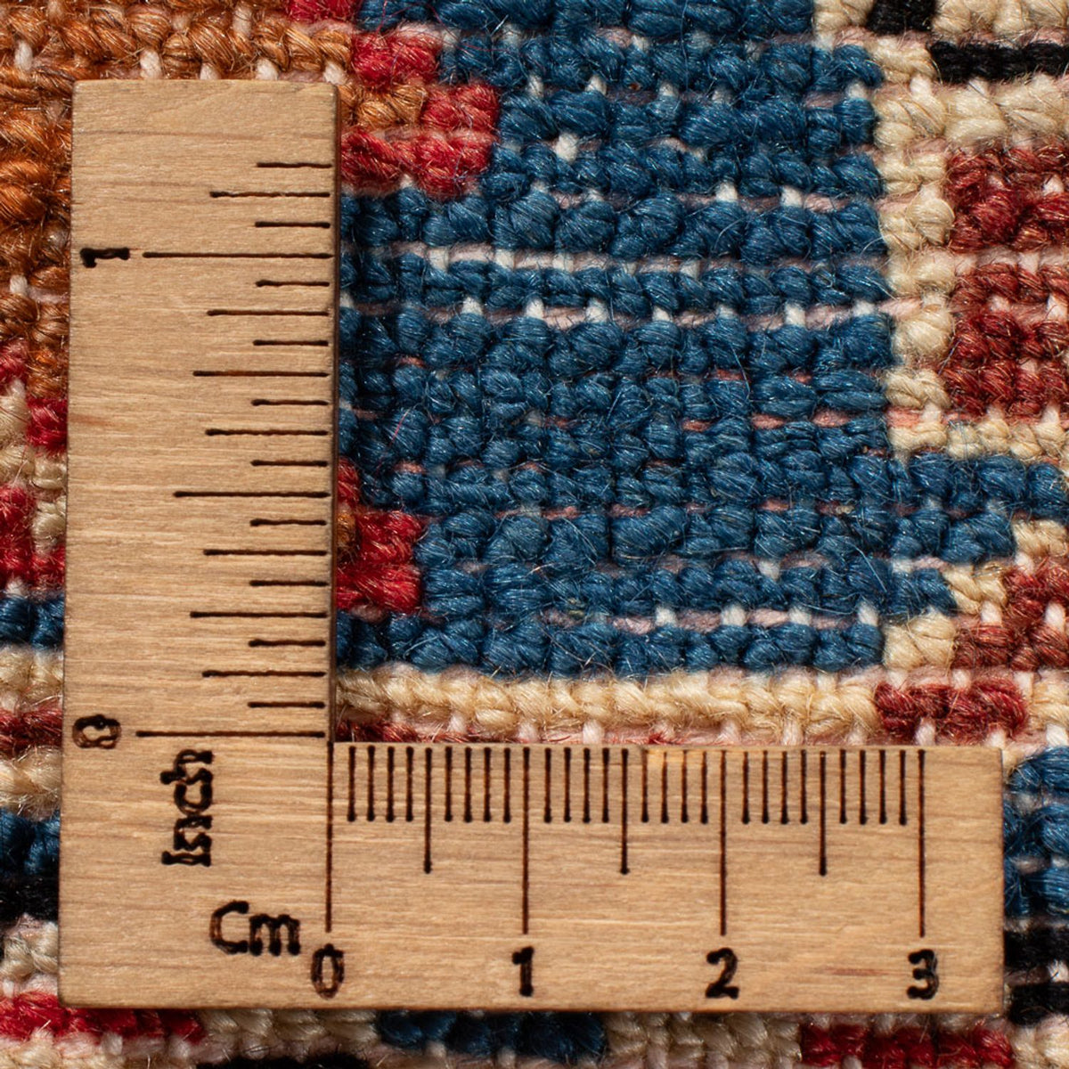 Persisk matta - Nomadic - 188 x 156 cm - mörkblå