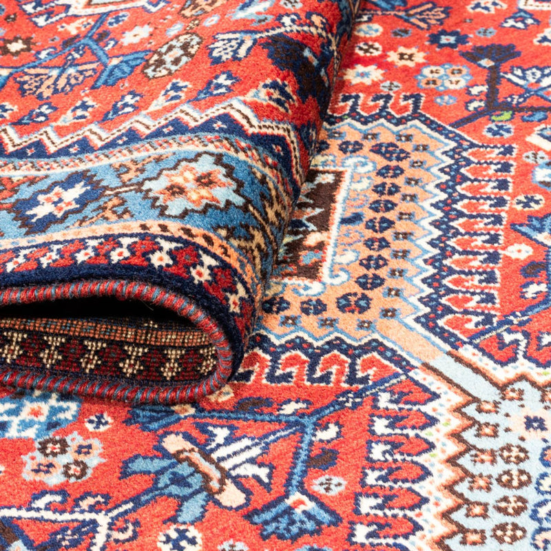 Runner Persisk matta - Nomadic - 218 x 76 cm - mörkröd