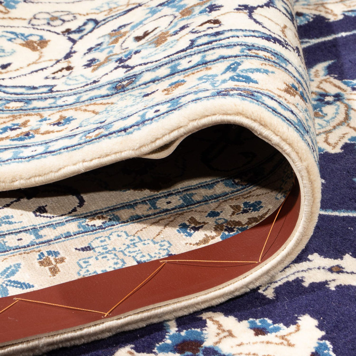 Persisk matta - Nain - 405 x 292 cm - mörkblå