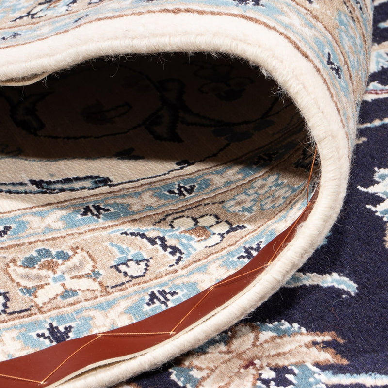 Persisk matta - Nain - 398 x 302 cm - mörkblå