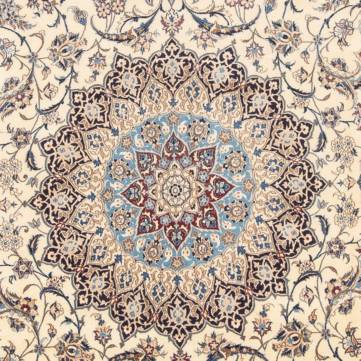 Persisk matta - Nain - 460 x 305 cm - ljusbeige