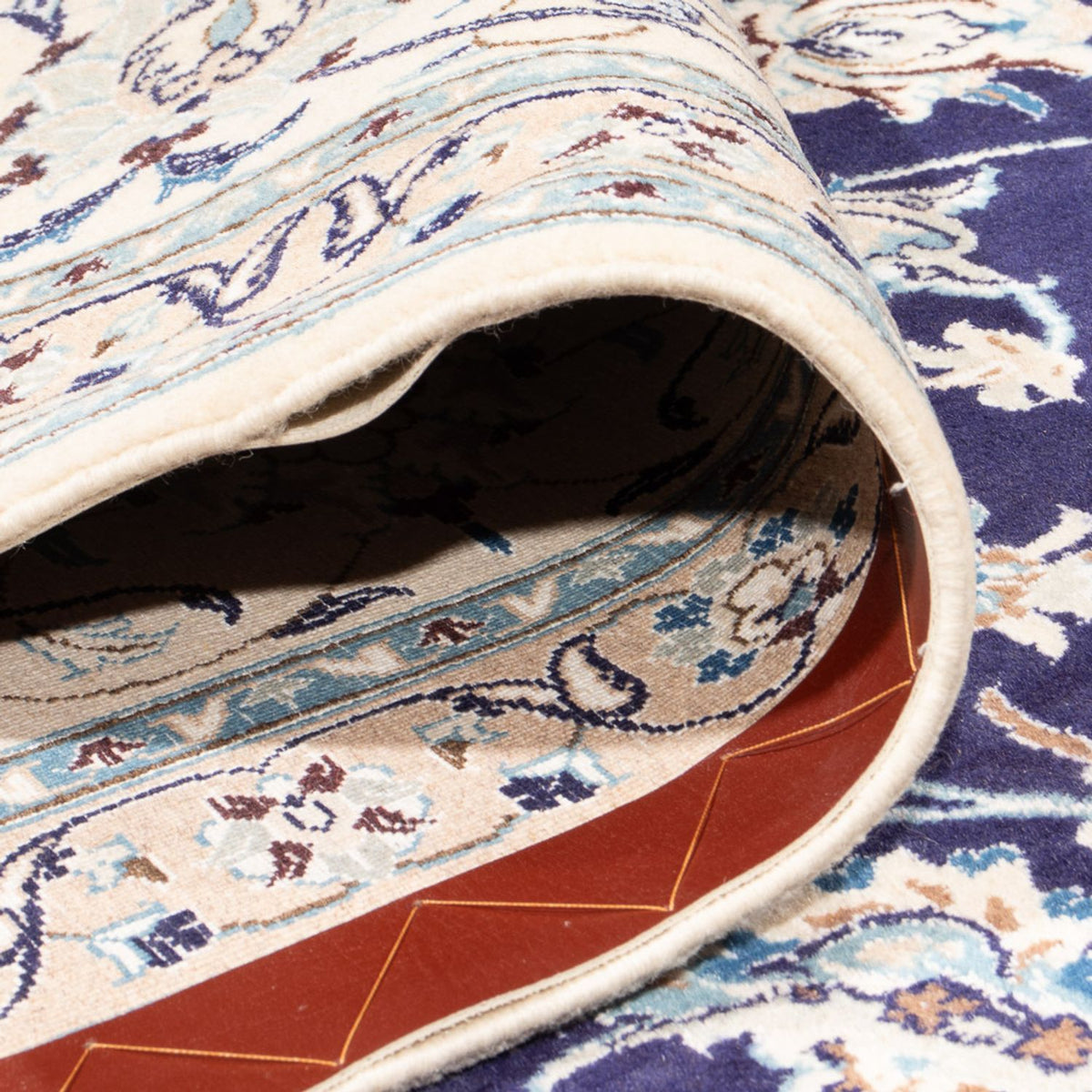 Persisk matta - Nain - 390 x 295 cm - mörkblå