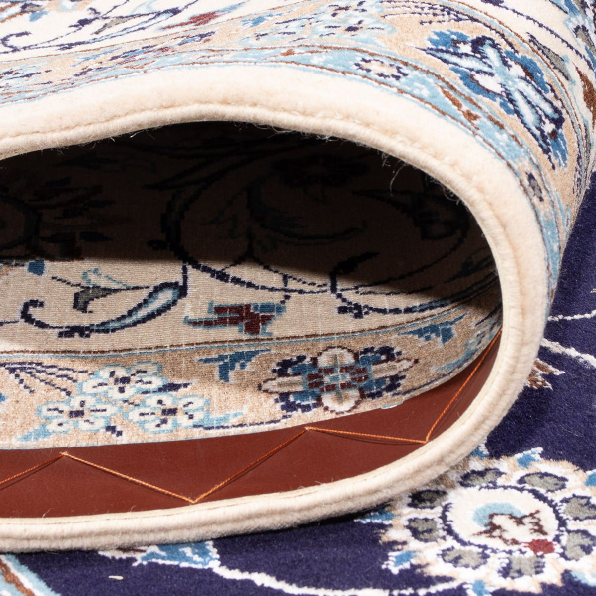 Persisk matta - Nain - 354 x 247 cm - mörkblå