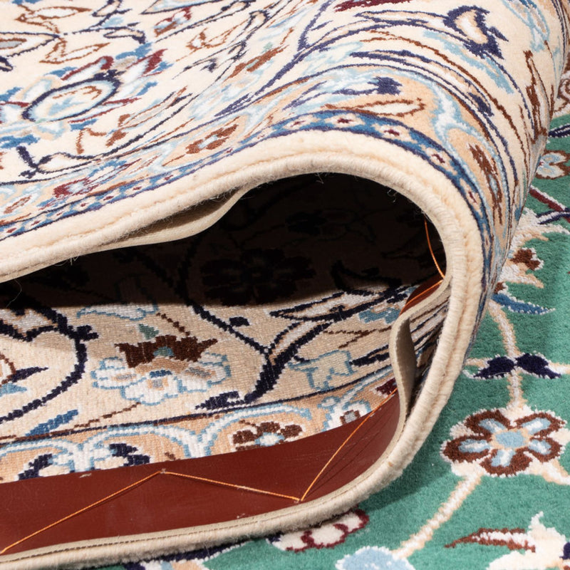 Persisk matta - Nain - 264 x 248 cm - grön