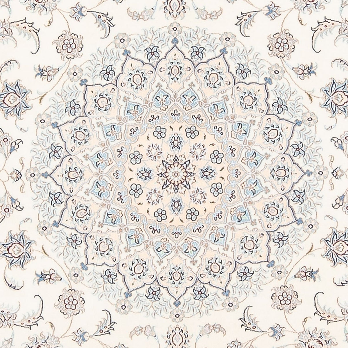 Persisk matta - Nain - Premium - 206 x 155 cm - grädde