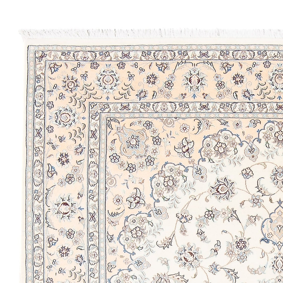 Persisk matta - Nain - Premium - 206 x 155 cm - grädde