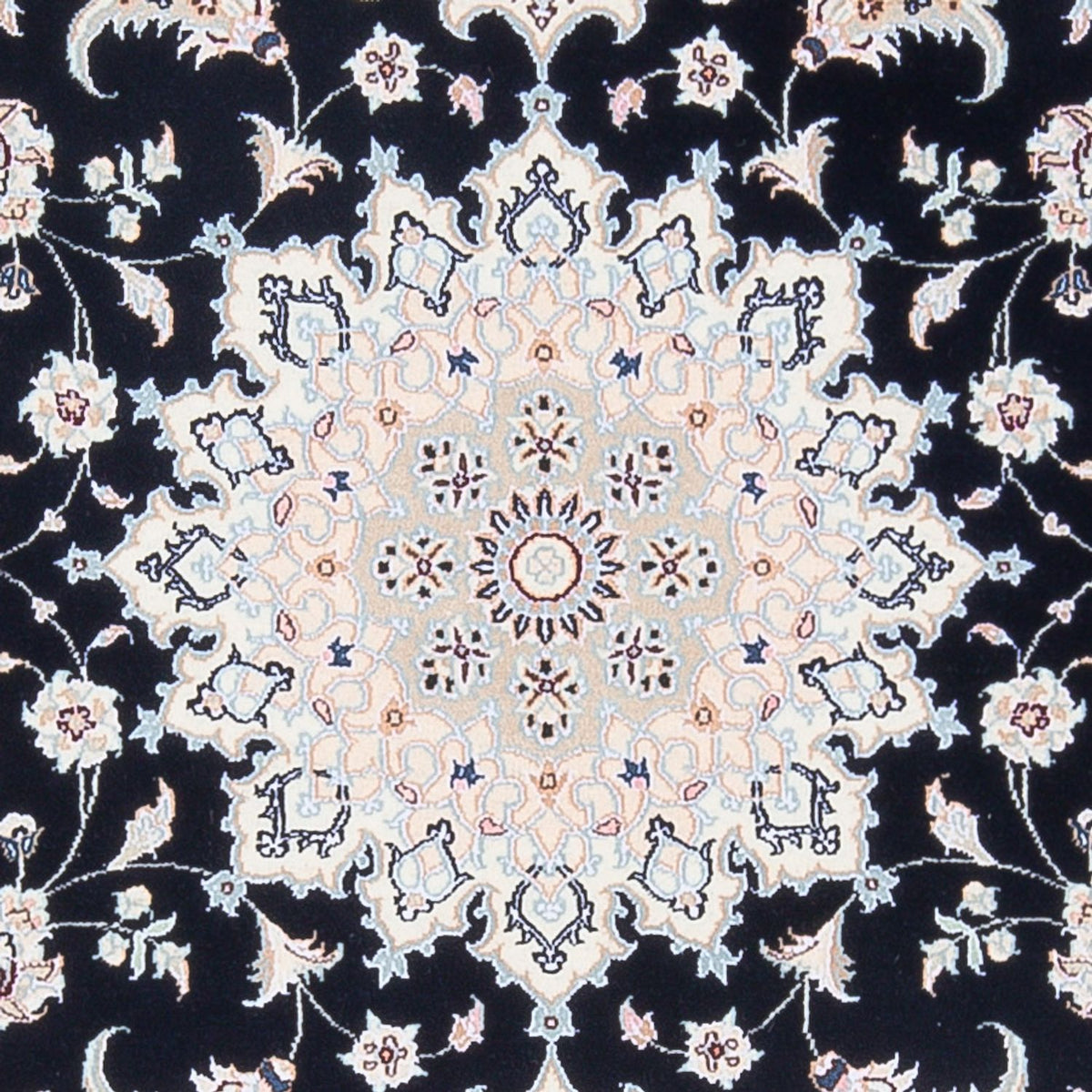 Persisk matta - Nain - Premium - 164 x 108 cm - mörkblå