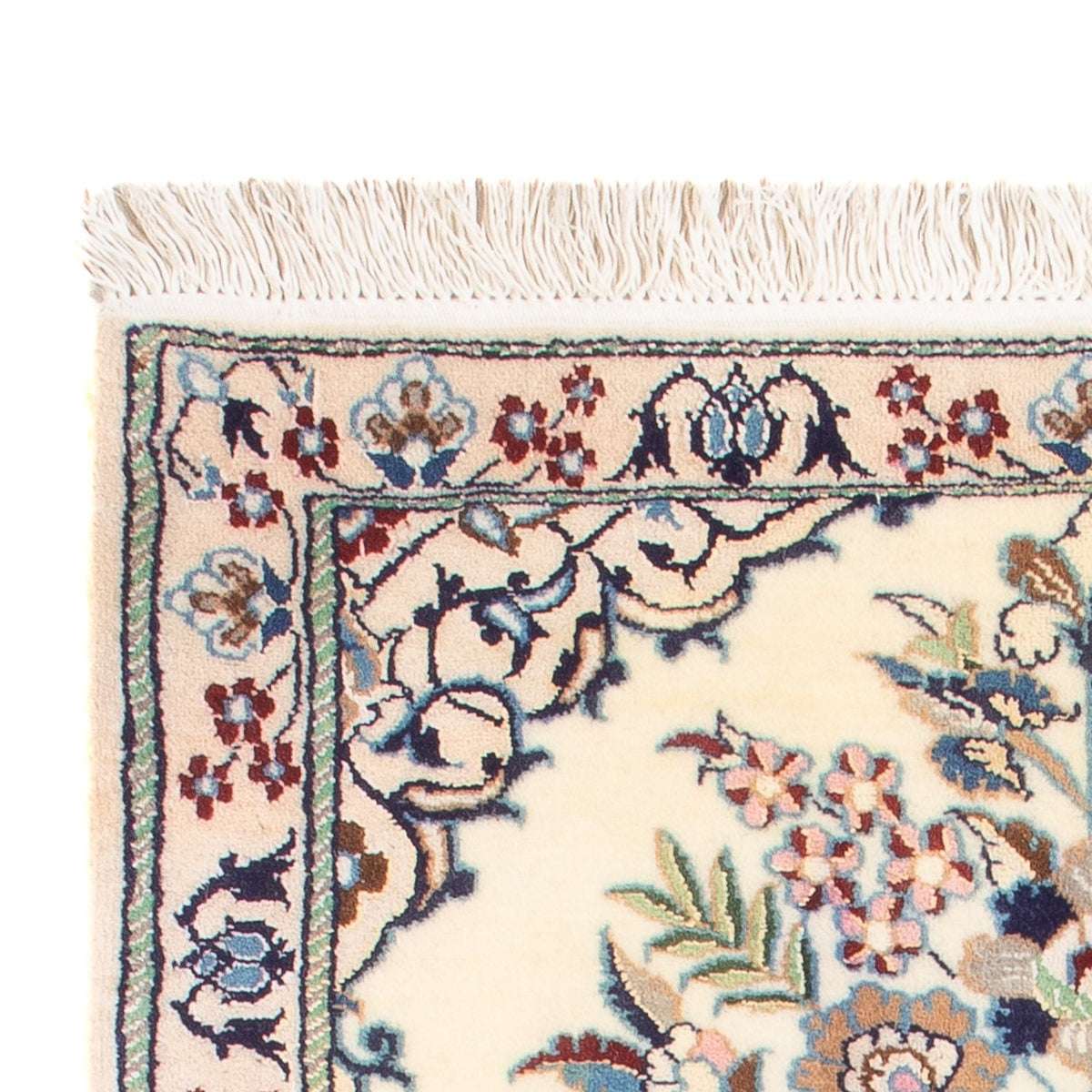 Persisk matta - Nain - Premium - 80 x 50 cm - grädde