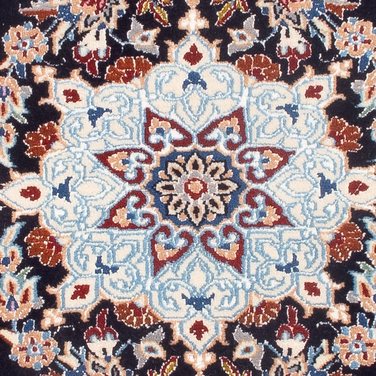 Persisk matta - Nain - Premium - 75 x 50 cm - ljusblå