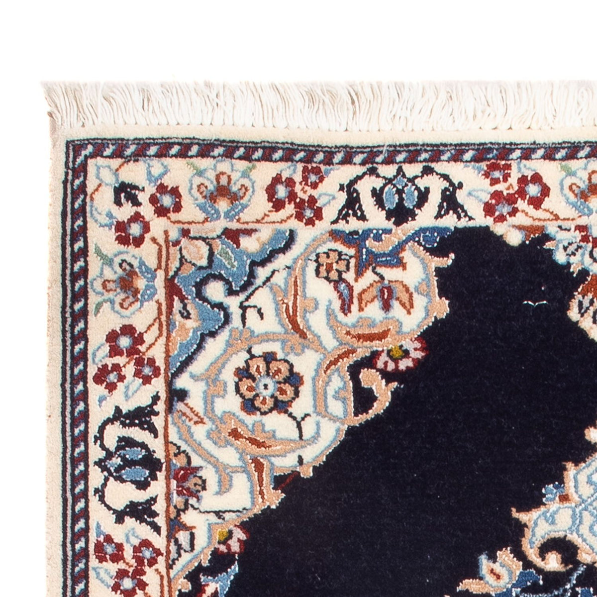 Persisk matta - Nain - Premium - 75 x 50 cm - ljusblå