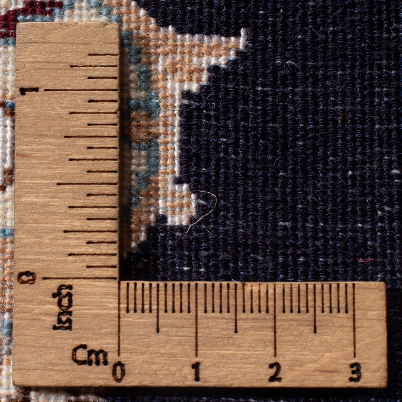 Persisk matta - Nain - Premium - 76 x 50 cm - mörkblå